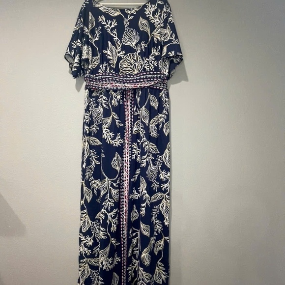 NWOT LILLY PULITZER PARIGI BOAT NECK MAXI DRESS - Picture 4 of 5